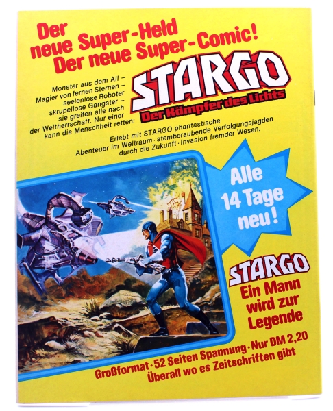 STARGO - Der Kämpfer des Lichts Comic Magazin Nr. 5: Das Ungeheuer des roten Planeten